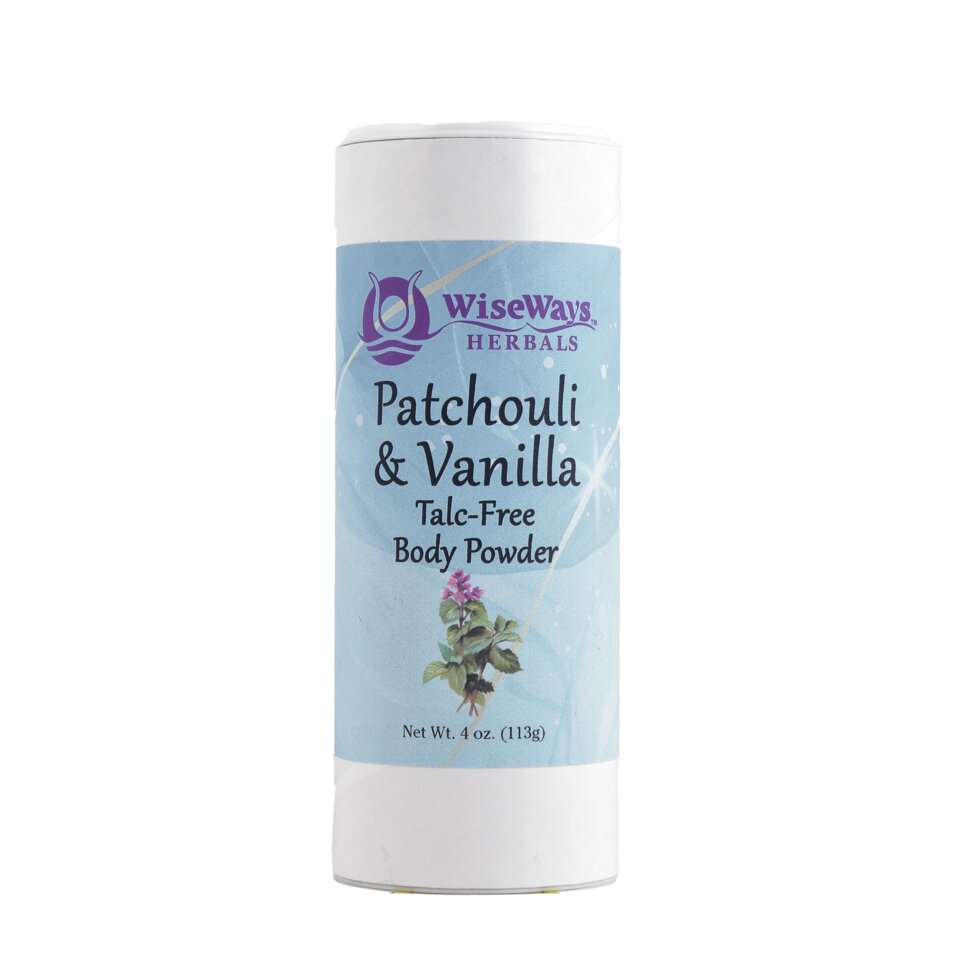 Patchouli & Vanilla Body Powder 4 oz